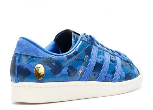 Adidas Superstar 80s Undftd Bape Blue Camo - Image 3