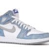 Air Jordan 1 Retro High Hyper Royal Smoke Grey (GS) - Image 2