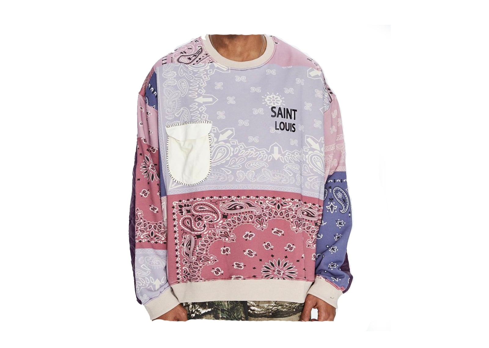 bandana crew neck