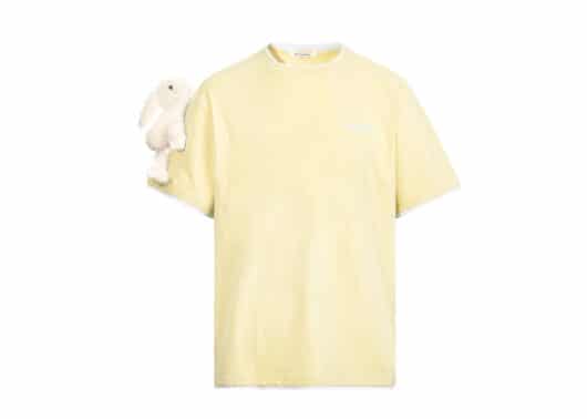 13De Marzo Little Arm Rabbit Double Layer Tee Lime/Yellow