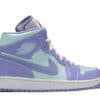Air Jordan 1 Mid Purple Aqua - Image 3