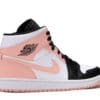 Air Jordan 1 Mid Arctic Orange Black Toe - Image 3