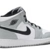 Air Jordan 1 Mid Light Smoke Grey (GS) - Image 3