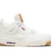 Air Jordan 4 Retro Levis's White