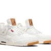 Air Jordan 4 Retro Levis's White - Image 5