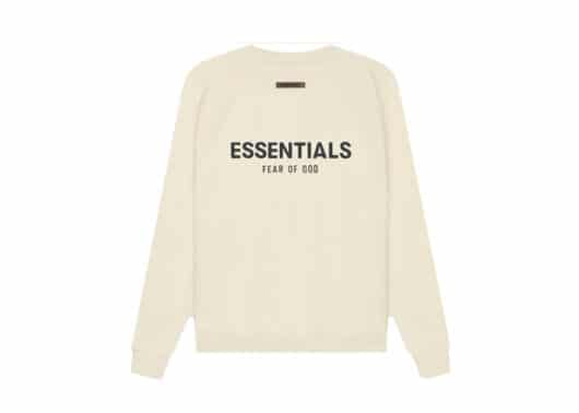 FEAR OF GOD ESSENTIALS Pull-Over Crewneck Buttercream (SS21)