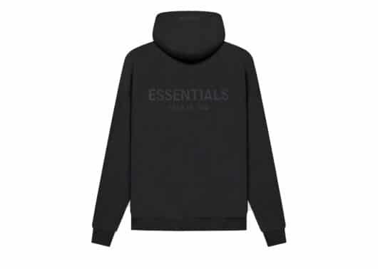 FEAR OF GOD ESSENTIALS Pull-Over Hoodie (SS21) Black/Stretch Limo