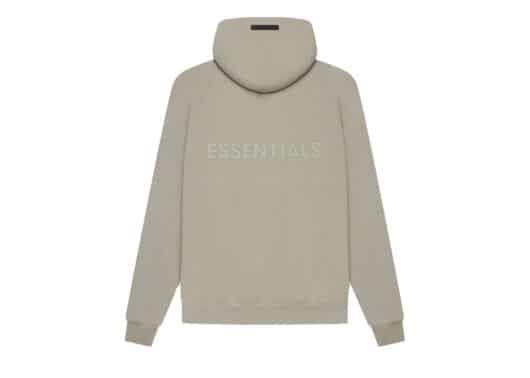 FEAR OF GOD ESSENTIALS Pull-Over Hoodie (SS21) Moss/Goat