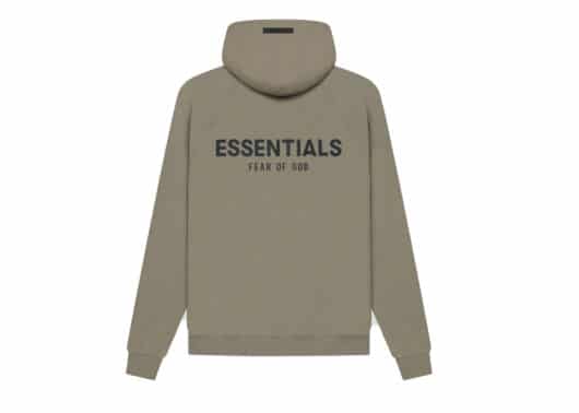 FEAR OF GOD ESSENTIALS Pull-Over Hoodie (SS21) Taupe