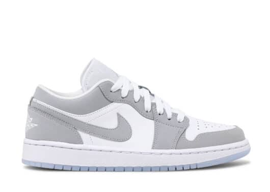 Air Jordan 1 Low White Wolf Grey (W)