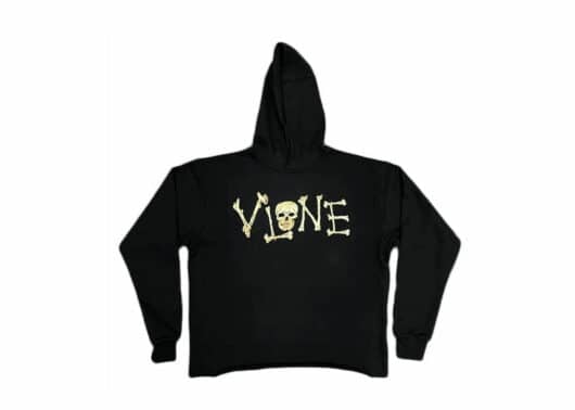 Vlone Lost Bones Hoodie Black