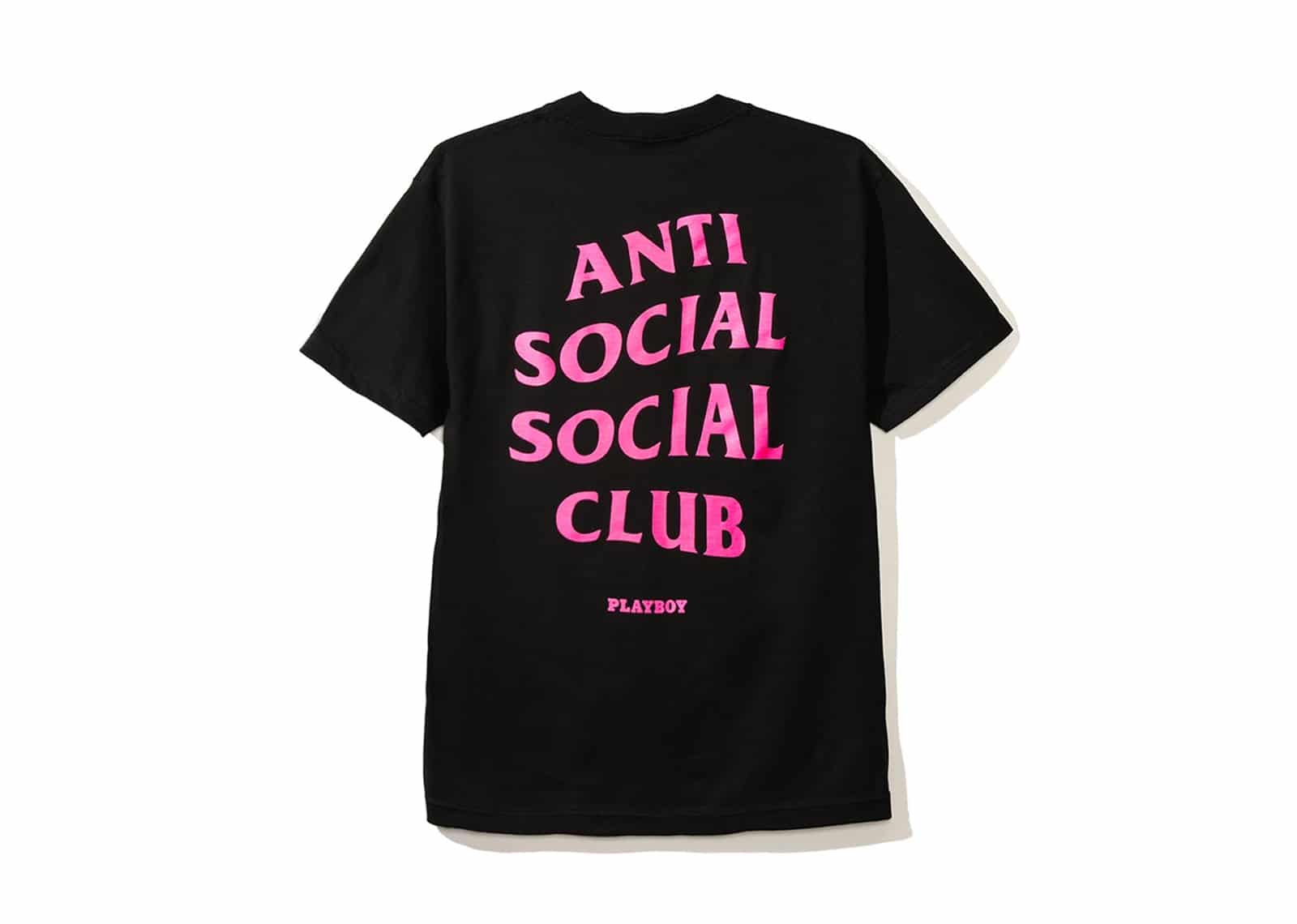 Social Club ASSC Playboy Tee Black 