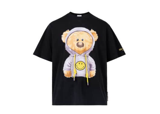 13De Marzo Chothed Palda Bear Printed Tee Black