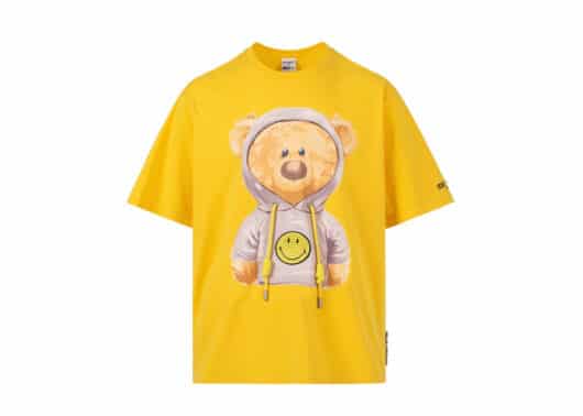 13De Marzo Chothed Palda Bear Printed Tee Yellow