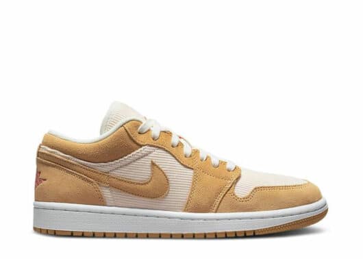 Air Jordan 1 Low SE Twine Orange Quartz Corduroy (W)