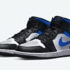 Air Jordan 1 Mid White Black Racer Blue - Image 2