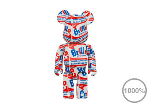 Bearbrick ANDY WARHOL "Brillo" 1000%