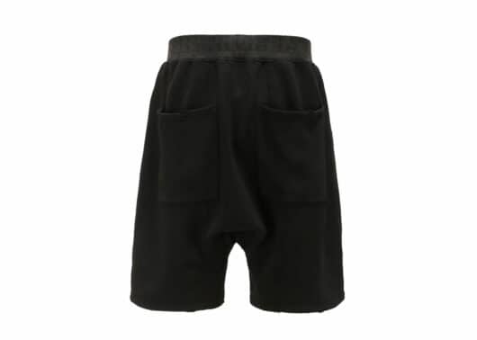 Galliano Landor Brass Patina Logo Shorts Black - Image 2