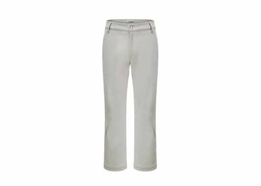 Galliano Landor Suede Fabric Pants Grey