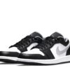 Air Jordan 1 Low Black White Grey - Image 2