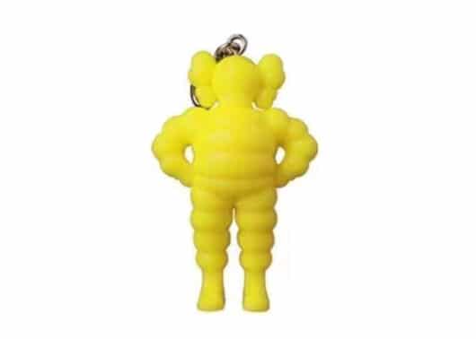 Kaws Tokyo First Chum Keychain Yellow (2021)