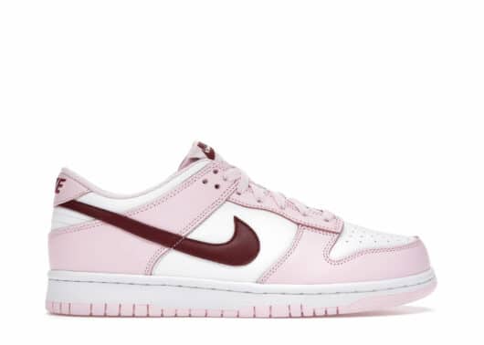 Nike Dunk Low Pink Foam Red White (GS)