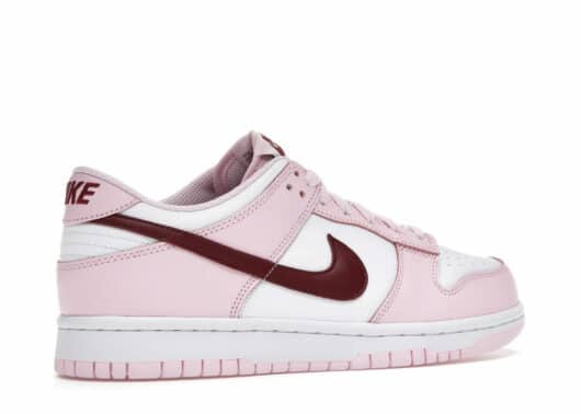 Nike Dunk Low Pink Foam Red White (GS) - Image 3