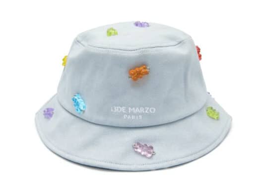 13De Marzo Gummy Bear Bucket Hat Illusion Blue