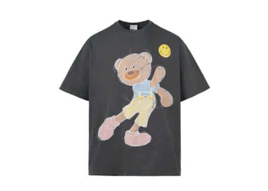 13De Marzo Palda Bear Sketch Tee Black