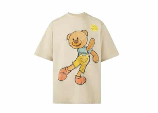 13De Marzo Palda Bear Sketch Tee Papyrus Cream