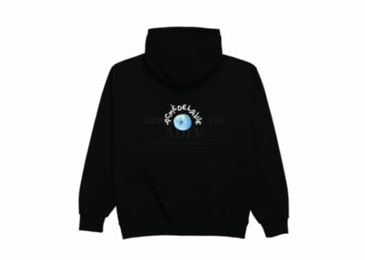 ADLV Blue Sugar Donuts Hoodie Black - Image 2