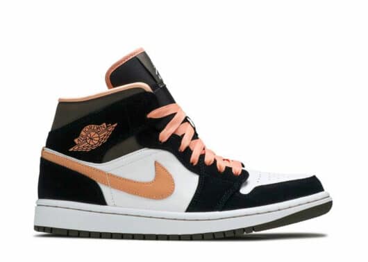 Air Jordan 1 Mid Peach Mocha (W)