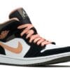 Air Jordan 1 Mid Peach Mocha (W) - Image 2