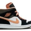 Air Jordan 1 Mid Peach Mocha (W) - Image 3
