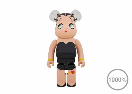 Bearbrick Betty Boop (TM) 1000% Black Ver.