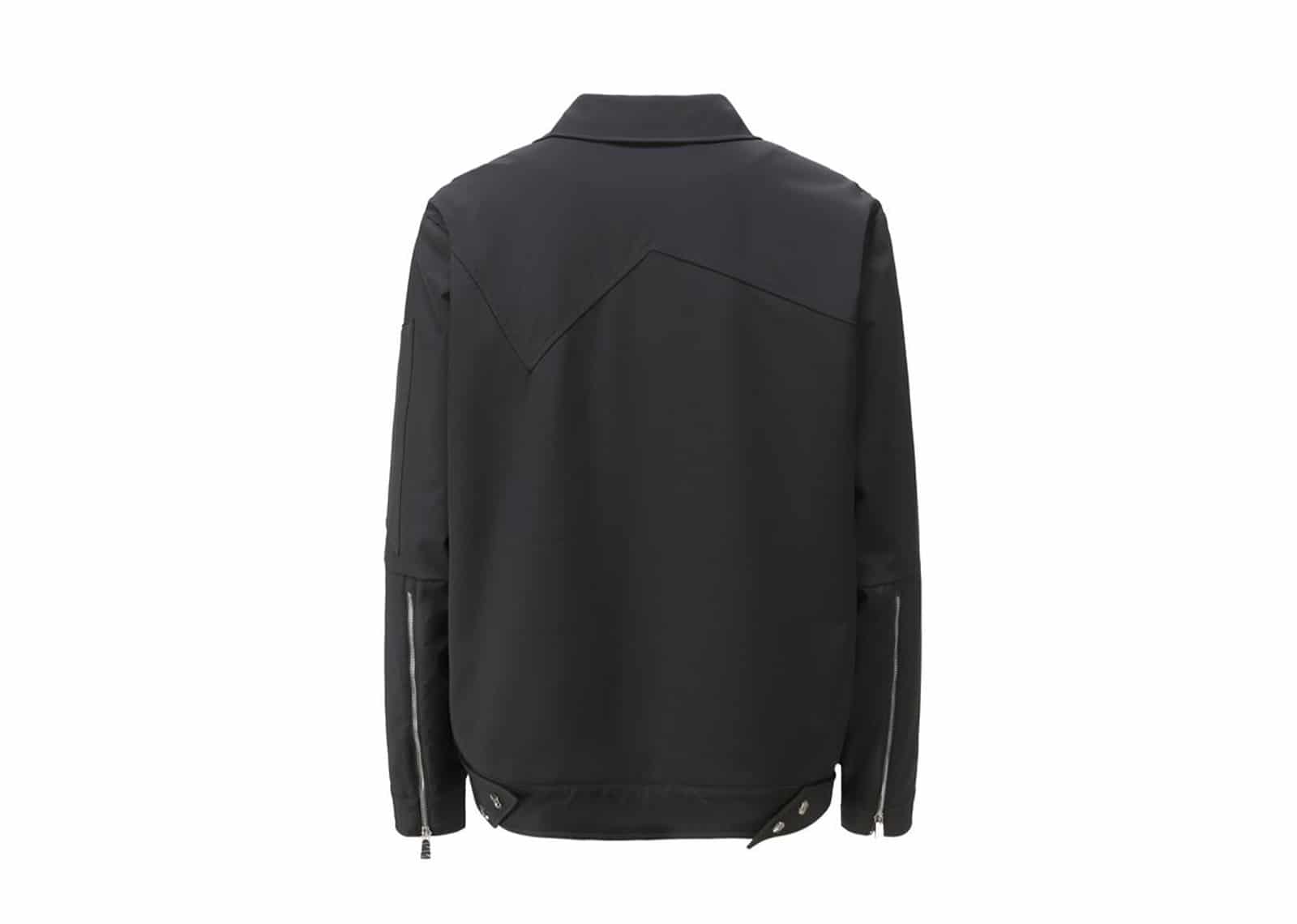 Buy Galliano Landor Multizip Functional Nylon Jacket Black Online in