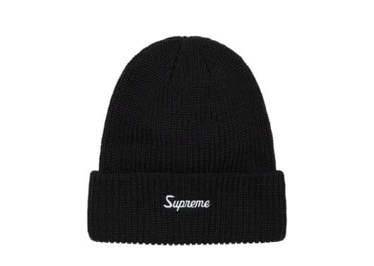 Supreme Loose Gauge Beanie (FW21) Black