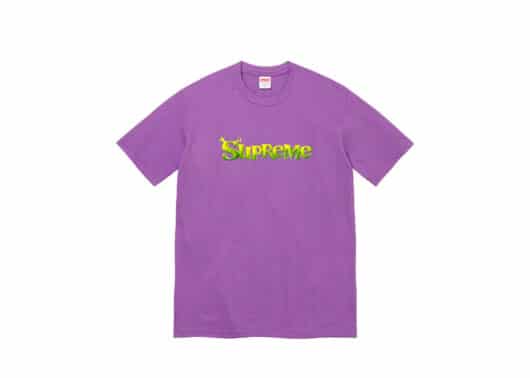 Supreme Shrek Tee Purple