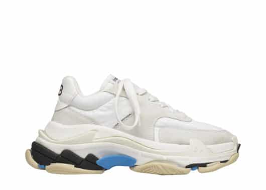 Balenciaga Wmns Triple S Trainer White/Blue 500597