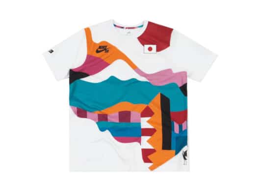 Nike SB x Parra Japan Federation Kit Crew Jersey White/Black