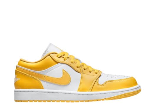 Air Jordan 1 Low White Yellow Pollen