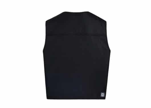 13De Marzo Palda Bear Function Mesh Cloth Patch Waistcoat Black - Image 2