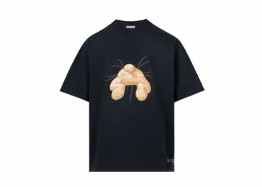 13De Marzo Pearl Chain Palda Bear Tee Black - Image 2