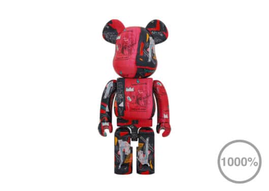 Bearbrick Andy Warhol x JEAN-MICHEL BASQUIAT #1 1000%