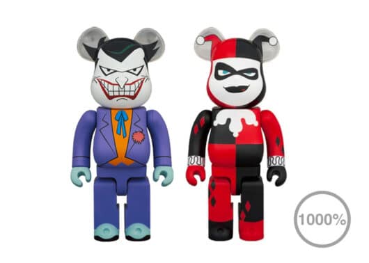 Bearbrick The Joker & Harley Quinn 1000% (Set Of 2)