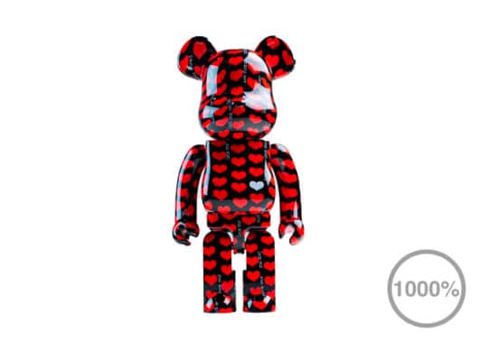 Bearbrick x Medicom Black Hearts 1000%