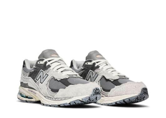 Front Side View of the New Balance 2002R Protection Pack Rain Cloud