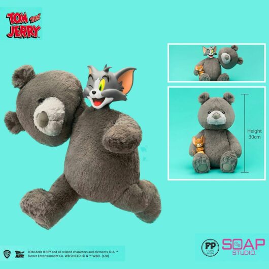 Soap Studio Tom & Jerry Figure - Plush Teddy Bear Version 2