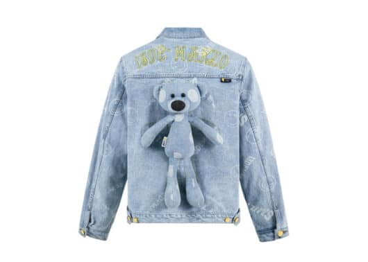 13De Marzo Allover Smiley Palda Bear Jacket Blatic Blue