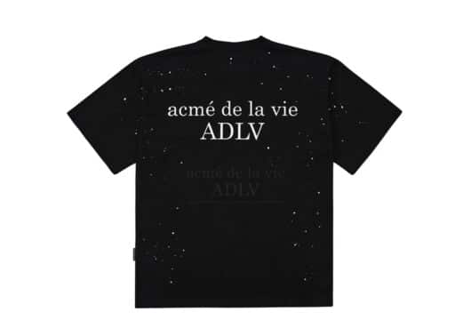 ADLV Baby Face Space Travel Boy Tee Black